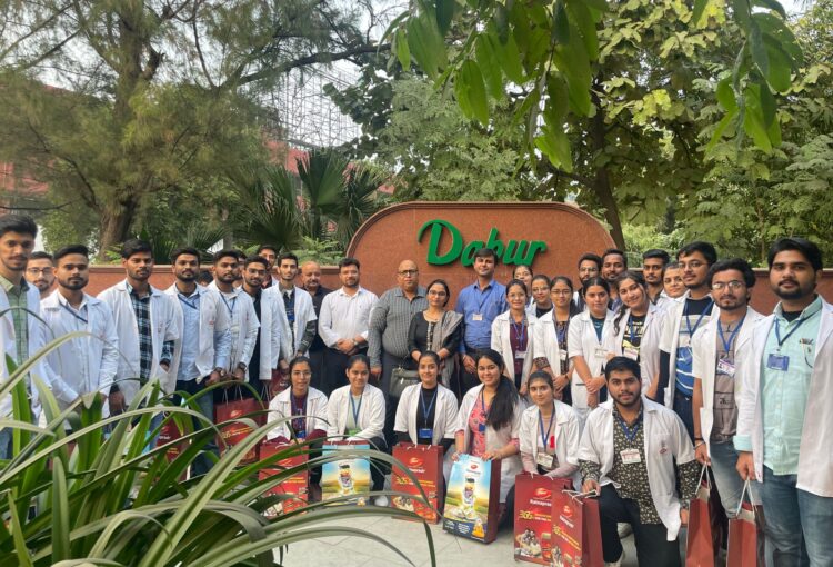 Educational visit to Dabur Pharma, Sahibabad(U.P)